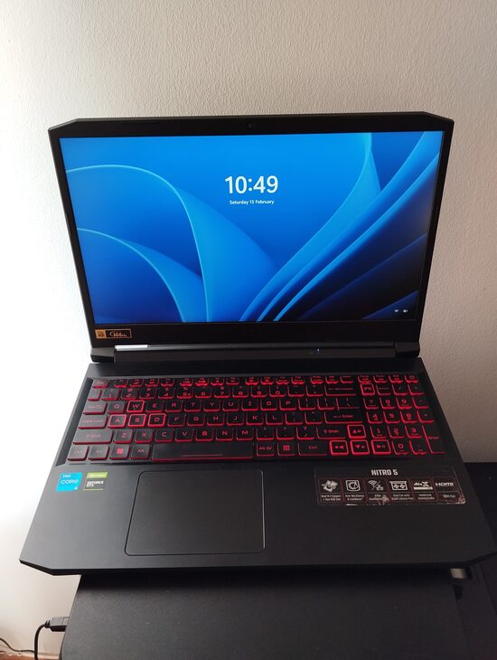 Acer Nitro 5  15,6" 512GB SSD, GeForce GTX 1650