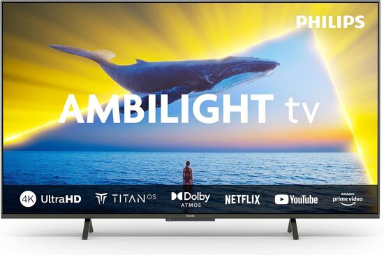 Philips – 43″ 4K UHD Smart TV Ambilight
