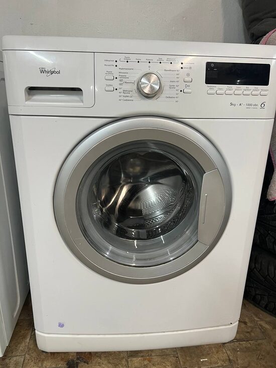 Whirlpool – Pralka 5 kg, 1000 obr., Klasa A+ | 6th Sense